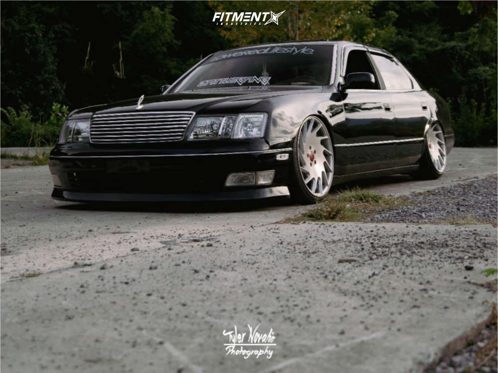 1997 Lexus LS400 Base with 20x9 Vossen Vle-1 and General 225x30 on Air  Suspension | 1936619 | Fitment Industries