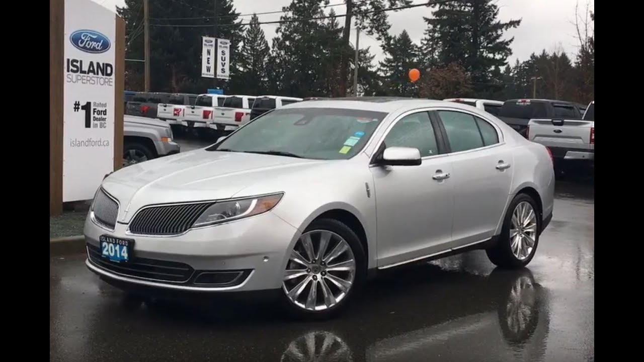 2014 Lincoln MKS W/ Dual Moonroof, Nav, AWD Review| Island Ford - YouTube