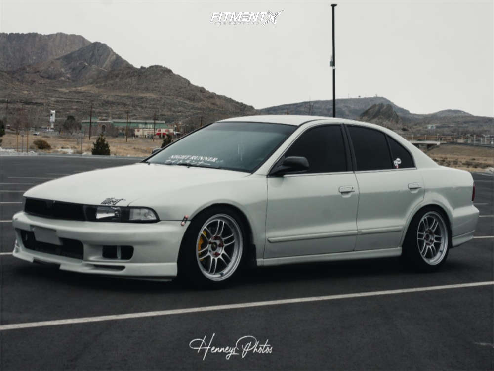 2003 Mitsubishi Galant ES with 17x9 Enkei Rpf1 and Achilles 225x45 on  Coilovers | 1636376 | Fitment Industries
