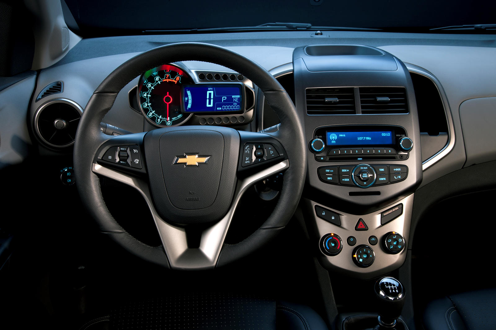 2012 Chevrolet Sonic Sedan Interior Photos | CarBuzz