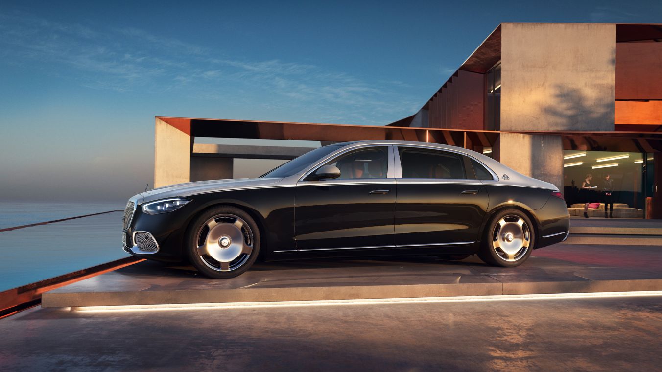 The Mercedes-Maybach S-Class.