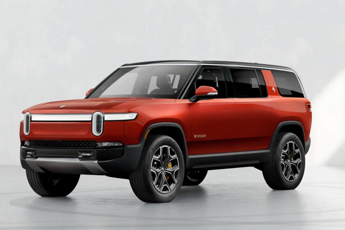 Here are the many colors available on the Rivian R1S SUV - CNET