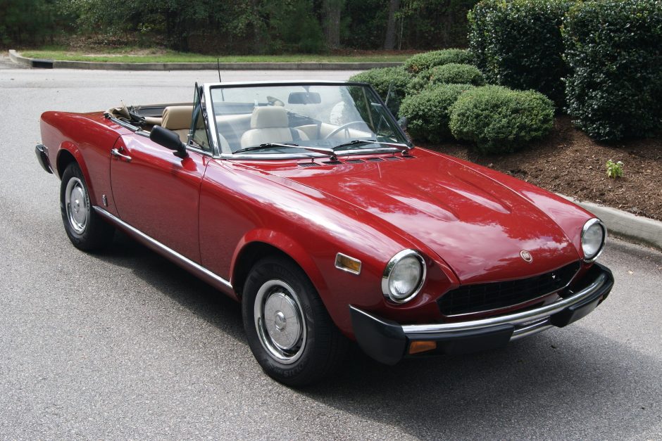1978 Fiat 124 Spider for sale on BaT Auctions - sold for $9,000 on May 6,  2019 (Lot #18,539) | Bring a Trailer