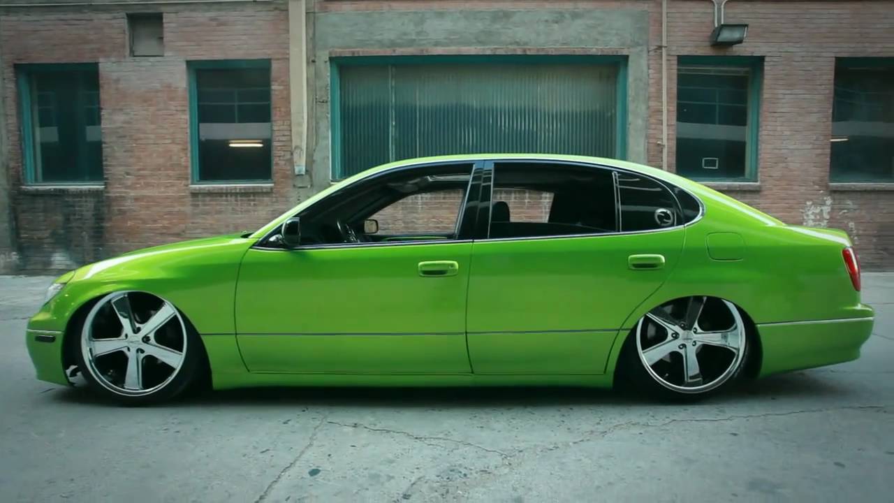 Lexus Gs300 Custom Viper Green - YouTube