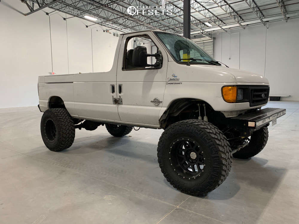 2005 Ford E-350 Super Duty with 20x12 -52 Method Mr606 and 40/15.5R20 Nitto  Trail Grappler and Suspension Lift 10" | Custom Offsets