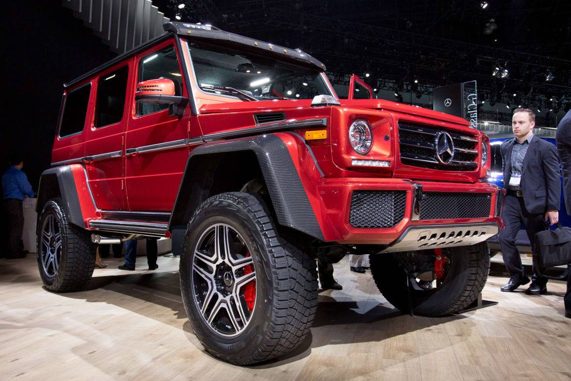 2017 Mercedes-Benz G550 4x4 Squared Review: Photo Gallery | Cars.com