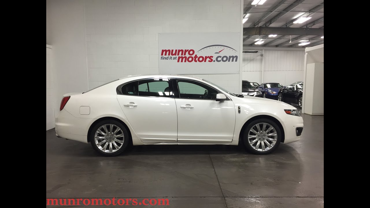 2011 Lincoln MKS AWD NAV Ecoboost Adaptive Cruise cooled seats SOLD -  YouTube