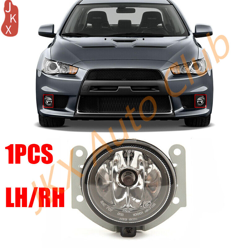 For Mitsubishi Lancer Sportback 2007-2015 LH=RH Front Bumper Fog Lamp Light  e | eBay