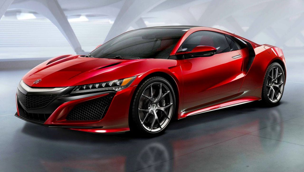 Back to the Future: 2016 Acura NSX supercar