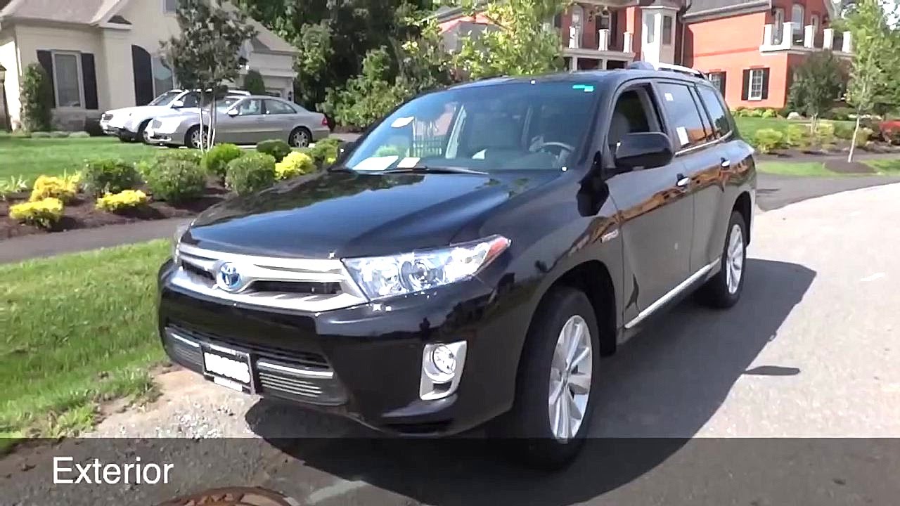 2012 Toyota Highlander Hybrid Limited: Review and Test Drive - YouTube