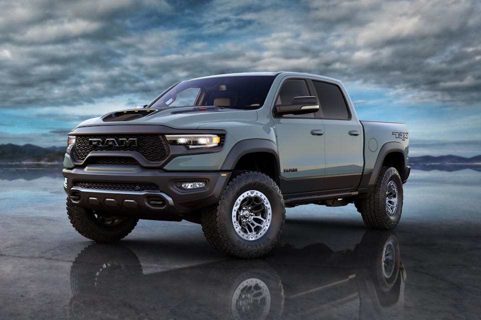 2021 Ram TRX: The Hellcat-Powered, High-Jumping Pickup With 702 Horsepower  - Forbes Wheels