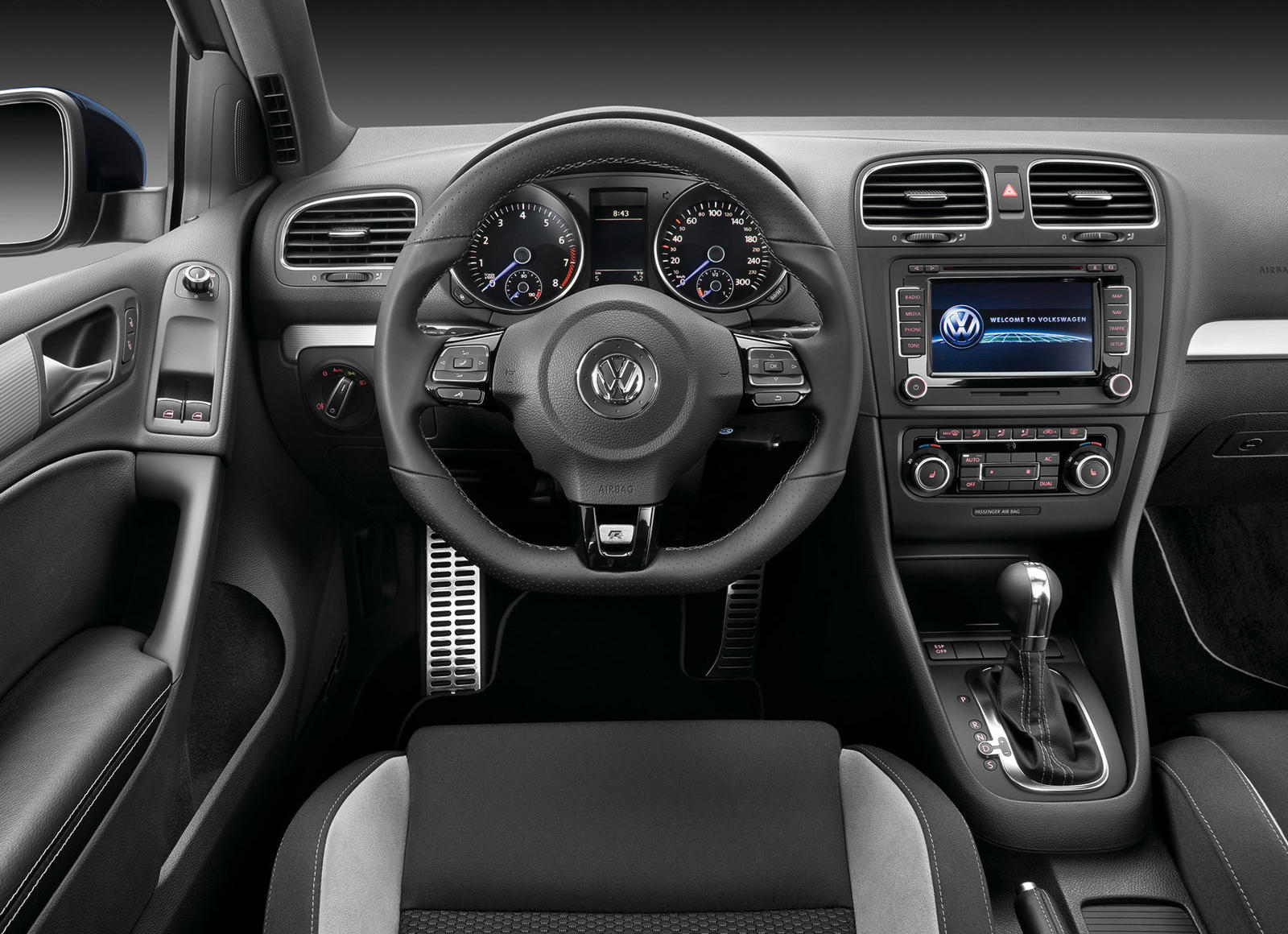 2013 Volkswagen Golf R Interior Photos | CarBuzz
