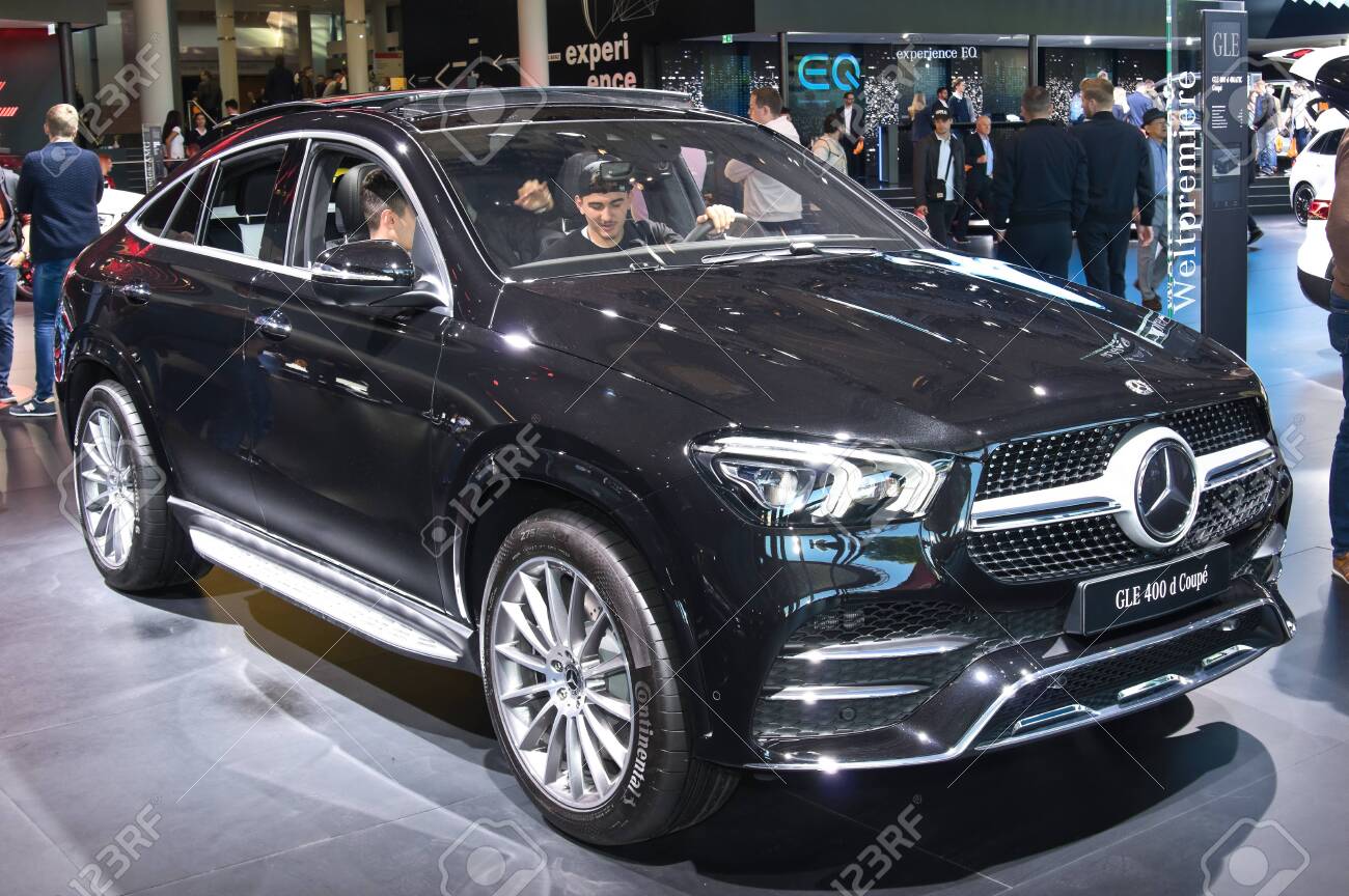 Frankfurt-September 19: Mercedes-Benz GLE 400 D Coupe At The Frankfurt  International Motor Show On September 19, 2019 In Frankfurt, Germany Stock  Photo, Picture And Royalty Free Image. Image 137010475.