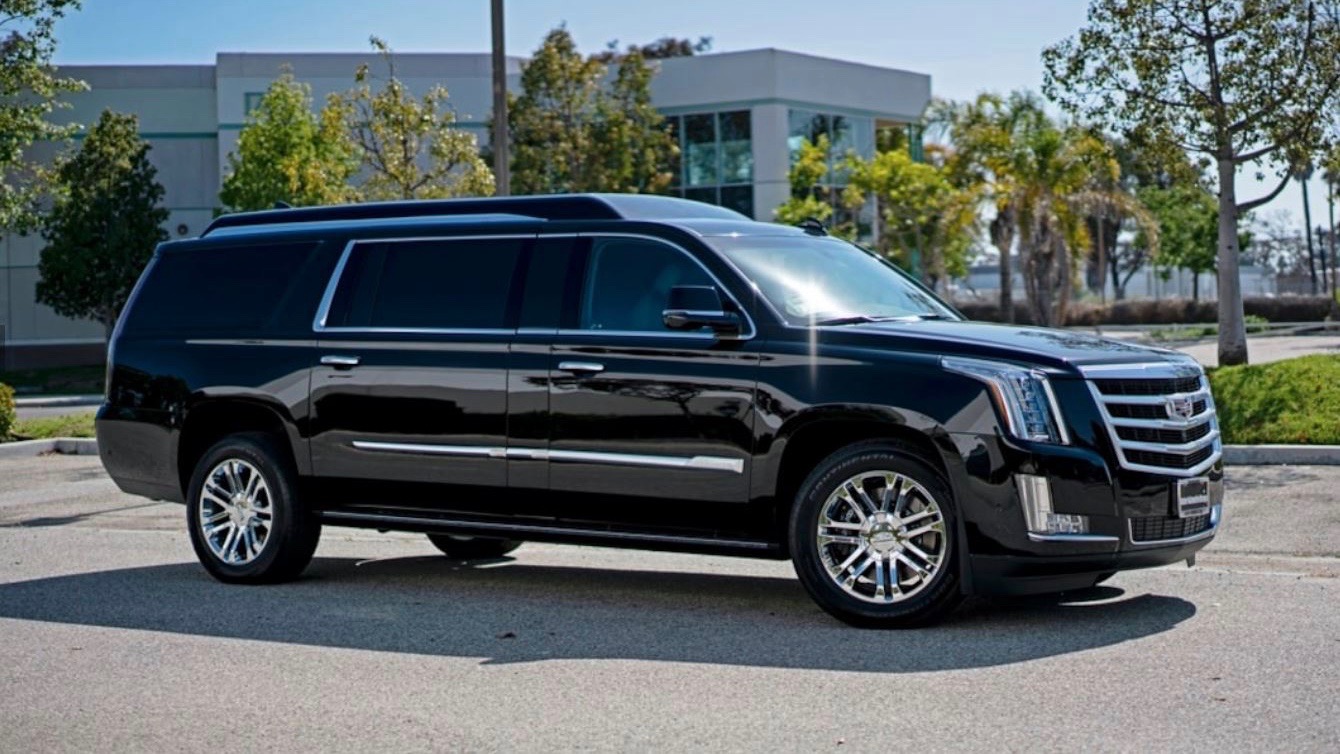 Sylvester Stallone's stretched Cadillac Escalade is for sale