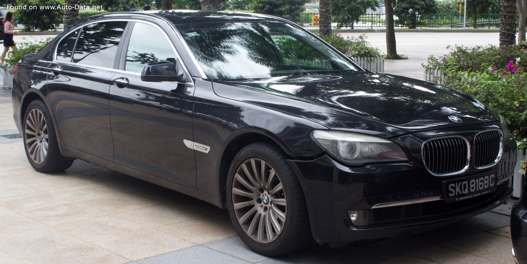 2008 BMW 7 Series Long (F02) 760Li (544 Hp) Steptronic | Technical specs,  data, fuel consumption, Dimensions