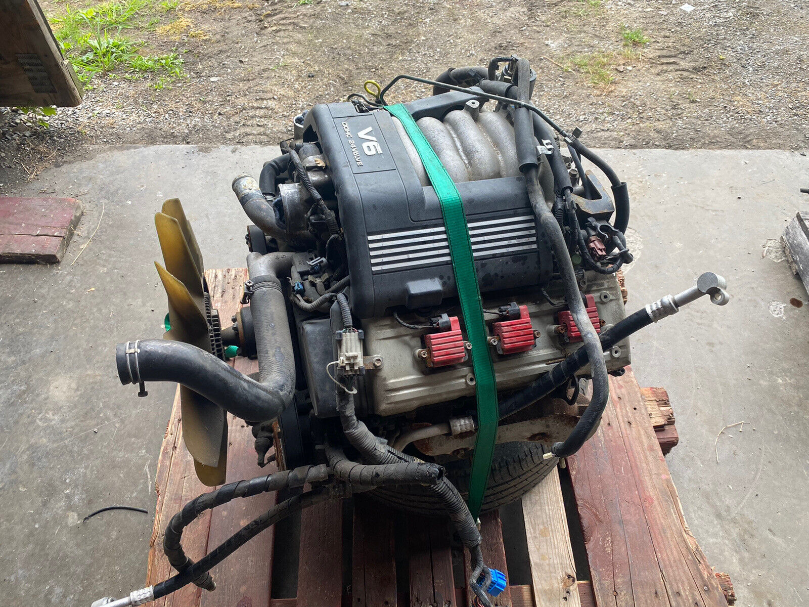 99-01 Isuzu Vehicross 3.5L V6 Engine Motor Complete DOHC 24 Valve OEM  #1441E | eBay