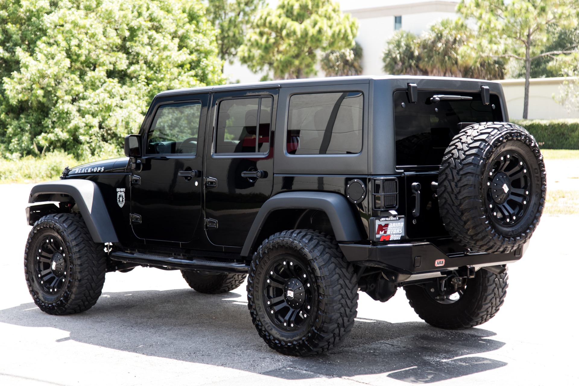 Used 2011 Jeep Wrangler Unlimited Rubicon Black Ops Edition For Sale  ($34,900) | Marino Performance Motors Stock #570365