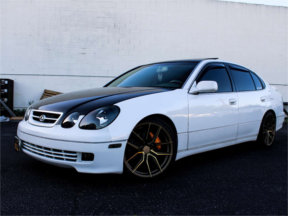 1998 Lexus GS400 with 19x8.5 40 XXR 559 and 245/35R19 Lionhart Lh-five and  Coilovers | Custom Offsets