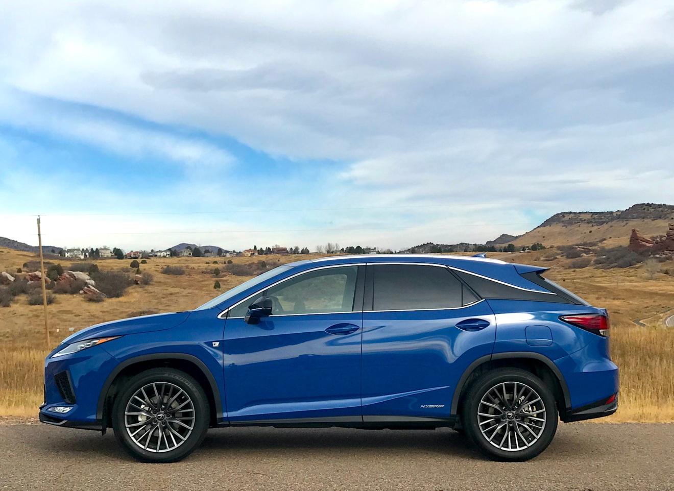 The 2022 Lexus RX 450h F Sport Handles Shockingly Well for a Hybrid SUV