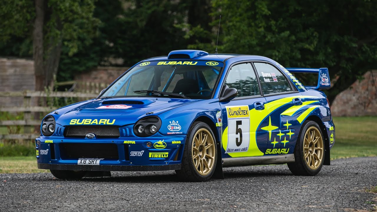 2001 Subaru Impreza WRC Ex-Richard Burns - YouTube