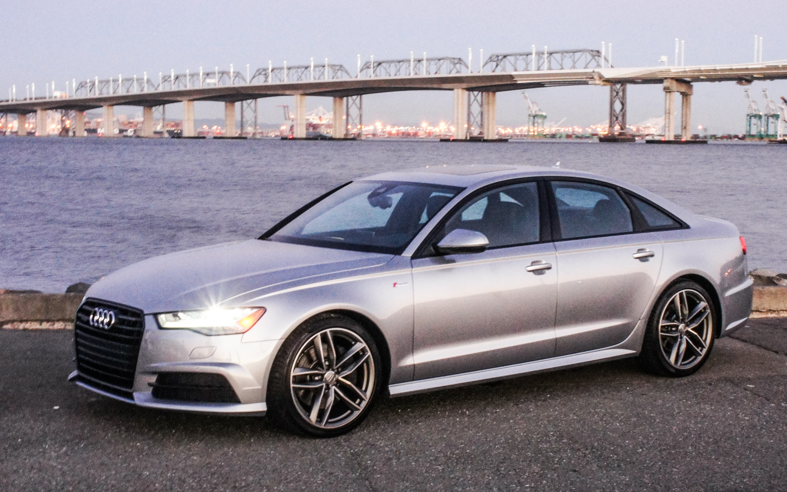 2016 Audi A6 review: Audi A6 surprises with high-speed handling, 4G data -  CNET