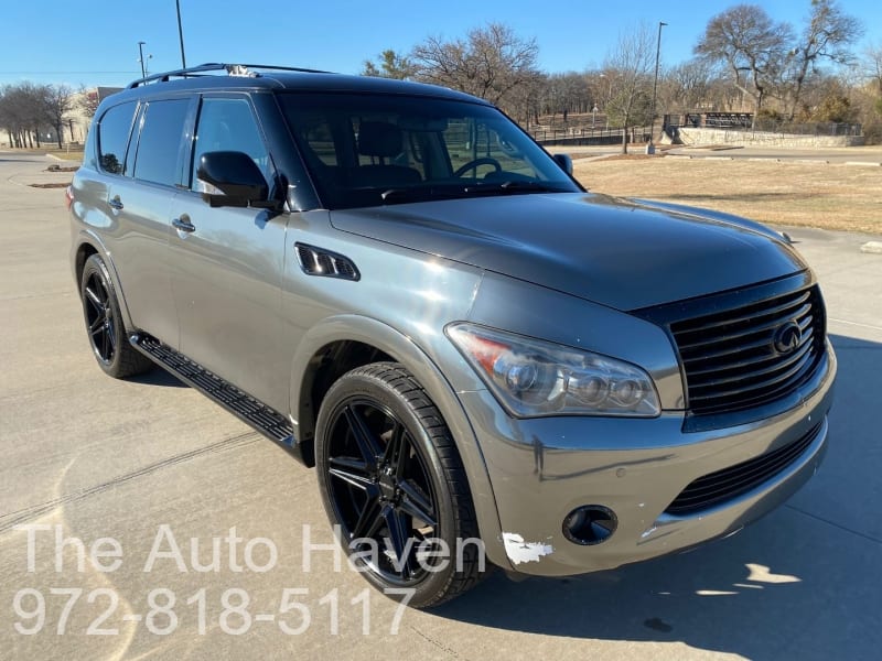 2012 INFINITI QX56 2WD 4dr 7-passenger AUTO HAVEN | Dealership in Irving