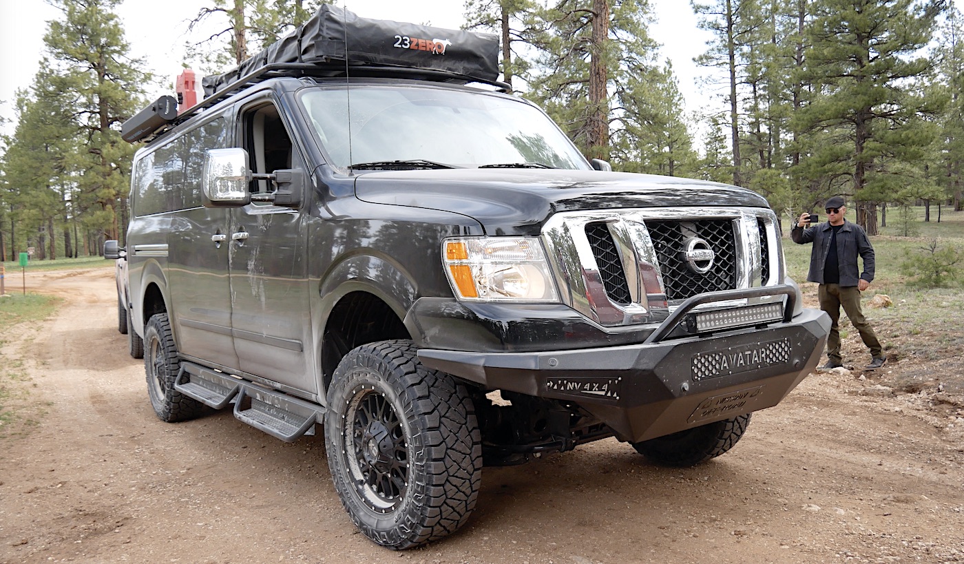 Nissan NV 4x4: A Massive Overland Van with a V8 and a Factory Warranty  (Video) - The Fast Lane Truck
