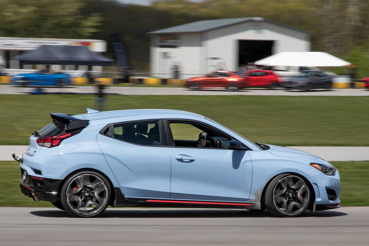 Can the 2020 Hyundai Veloster N's Automatic Transmission Make It Even More  Fun to Drive? | Cars.com
