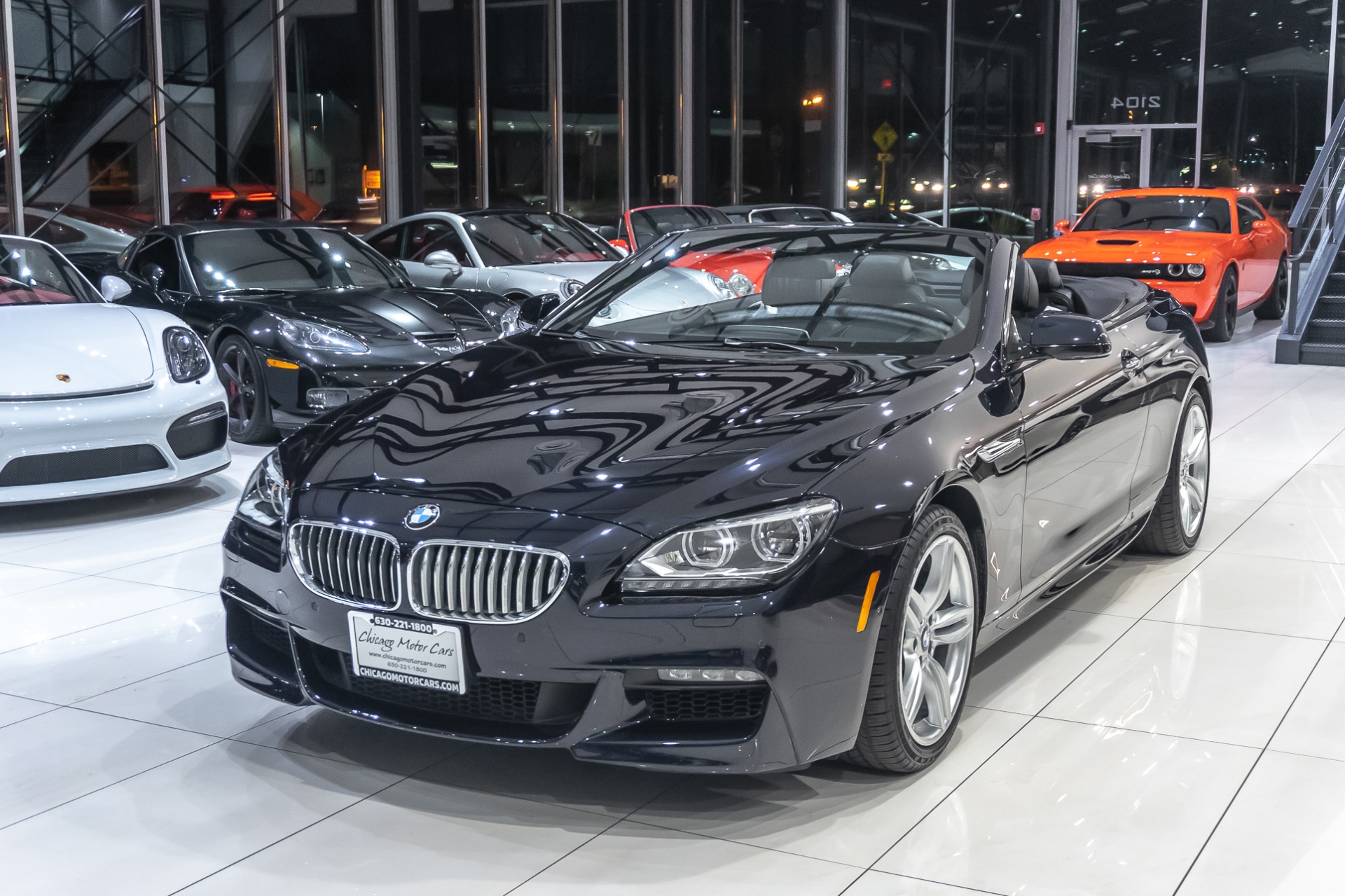 Used 2014 BMW 650i xDrive M-Sport Convertible MSRP $103K+ EXECUTIVE  PACKAGE! For Sale (Special Pricing) | Chicago Motor Cars Stock #16264A