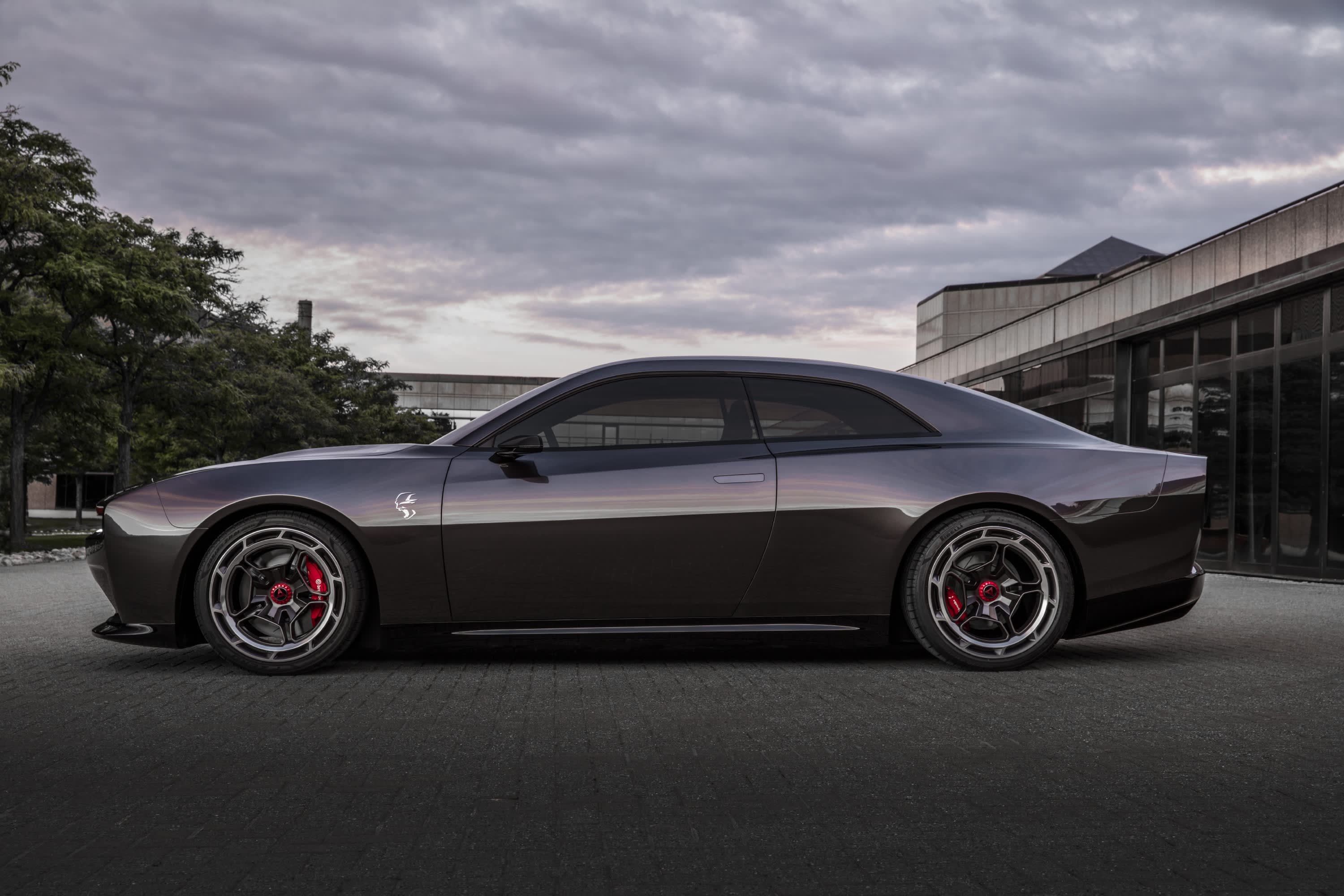 Dodge unveils electric muscle car concept Charger Daytona SRT