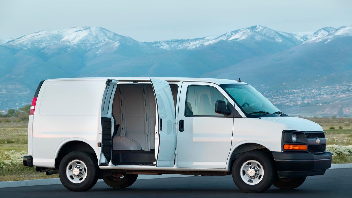 The Chevy Express commercial van may be in for an electric makeover - CNET