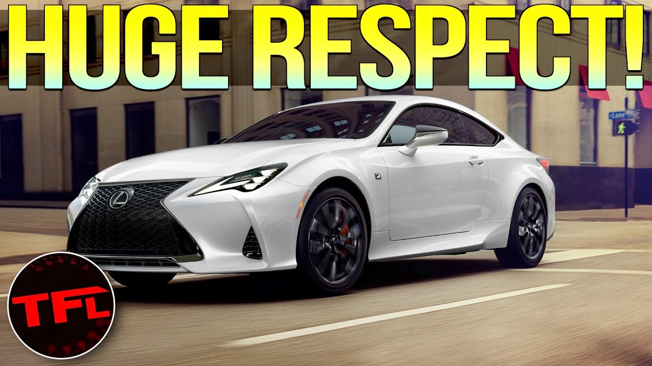 The 2021 Lexus RC 350 F Sport Black Line Is A Great GT Car That Deserves  More Respect — Here's Why! - YouTube