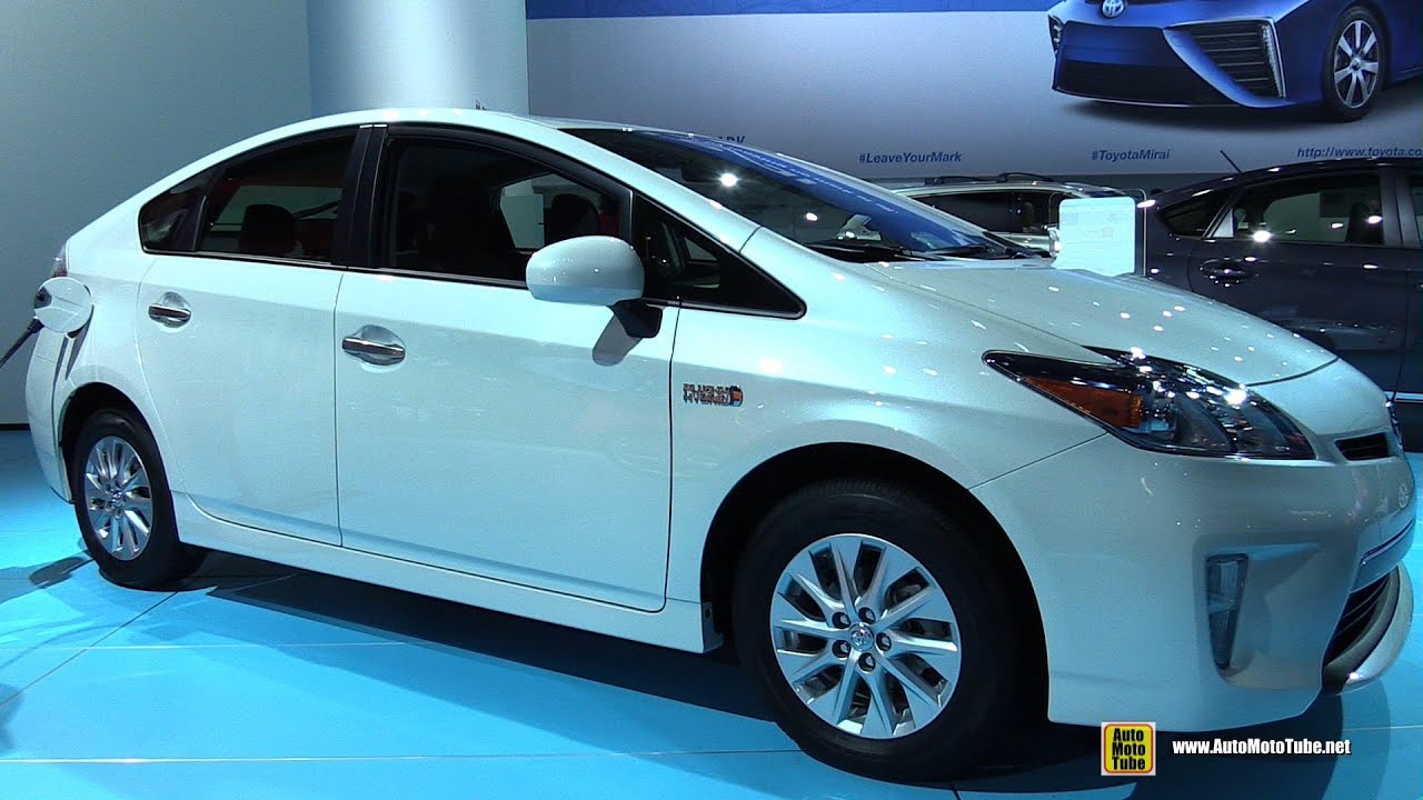 2015 Toyota Prius Plug-in Hybrid - Exterior and Interior Walkaround - 2015  Detroit Auto Show - YouTube
