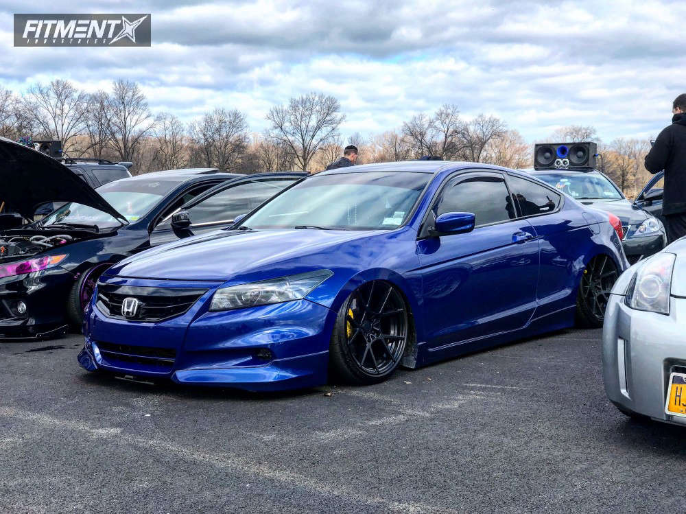 2011 Honda Accord LX 4dr Sedan (2.4L 4cyl 5A) with 19x10 Rotiform Kps and  Michelin 255x35 on Air Suspension | 360134 | Fitment Industries