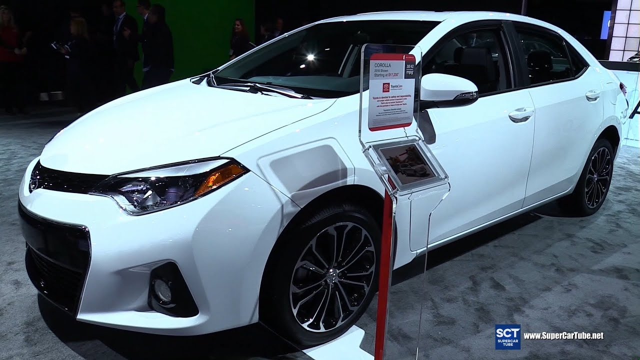 2016 Toyota Corolla S - Exterior and Interior Walkaround - 2015 LA Auto  Show - YouTube