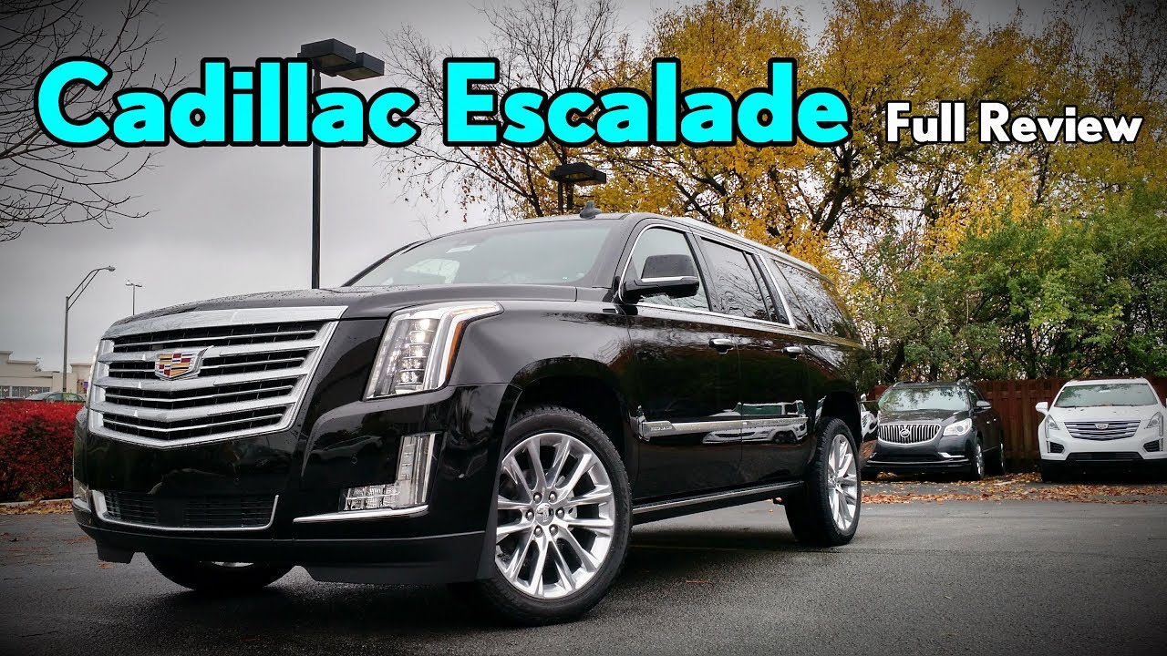 2018 Cadillac Escalade ESV: Full Review | Platinum, Premium Luxury & Luxury  - YouTube
