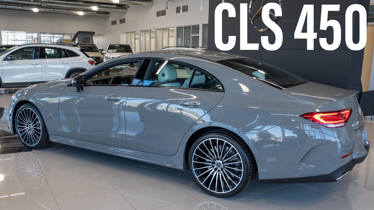 2022 CLS 450 4MATIC Coupe In Signature MANUFAKTUR Arabian Grey - YouTube