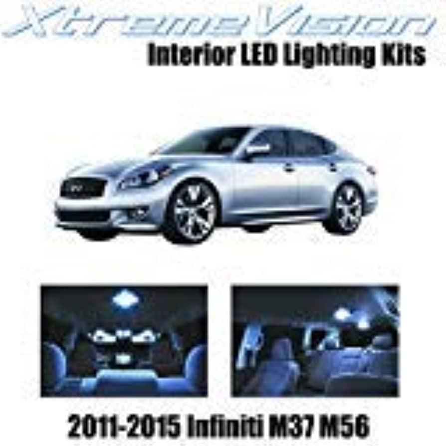 Amazon.com: Xtremevision Interior LED for Infiniti M37 M56 2011-2015 (10  Pieces) Cool White Interior LED Kit + Installation Tool : Automotive