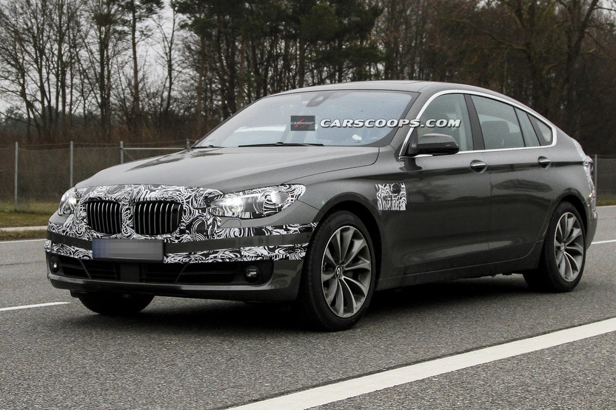 Spy Shots: BMW Puts 5-Series Gran Turismo Under the Knife | Carscoops