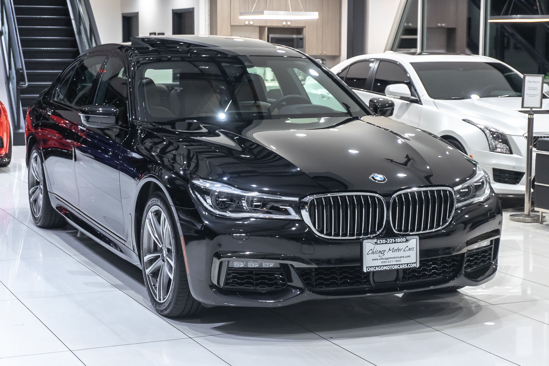 Used 2018 BMW 750i xDrive M-Sport + Autobahn Pkg MSRP $130k+ For Sale  (Special Pricing) | Chicago Motor Cars Stock #16177