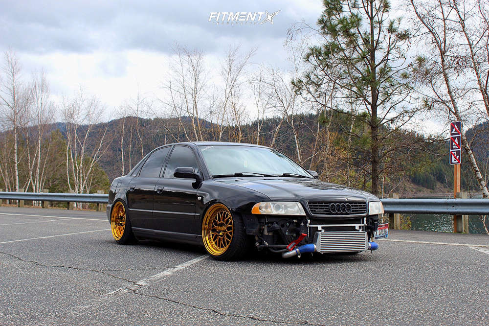 2001 Audi A4 Quattro Base with 18x9.5 ESR Sr01 and Achilles 205x40 on  Coilovers | 674617 | Fitment Industries