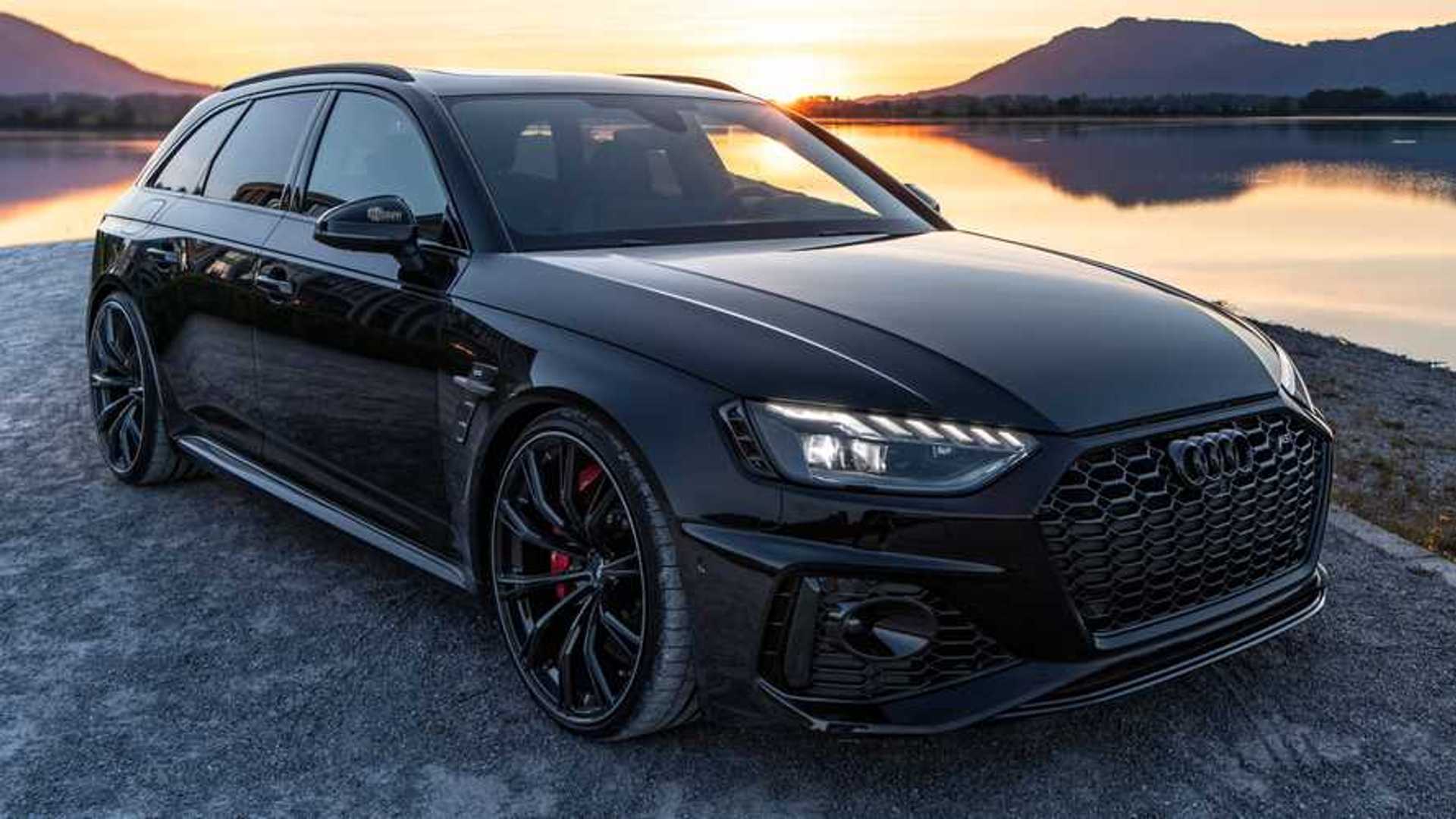 2020 Audi RS4 Avant Tuned By ABT Is Pure Evil With All-Black Look