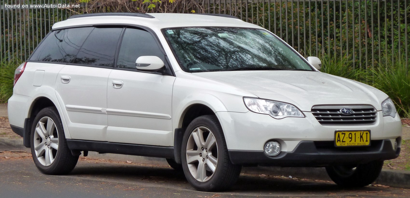 2007 Subaru Outback III (BL,BP) 2.5i (173 Hp) AWD | Technical specs, data,  fuel consumption, Dimensions