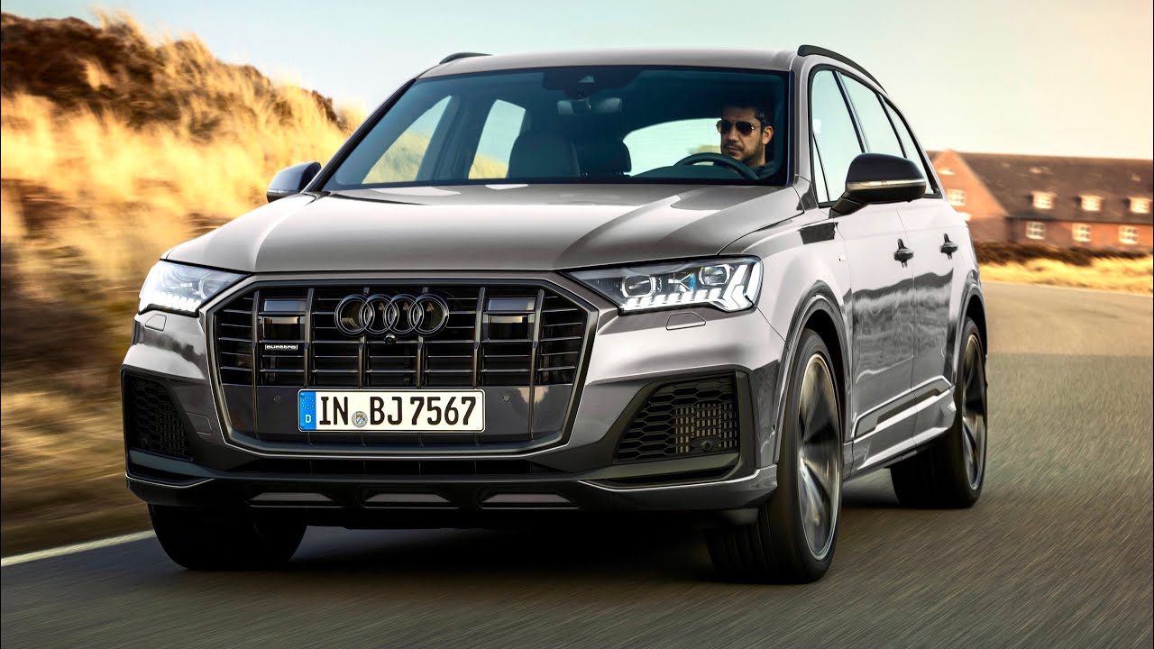 Audi Q7 2022 - new S line competiton plus package, details & PRICE - YouTube