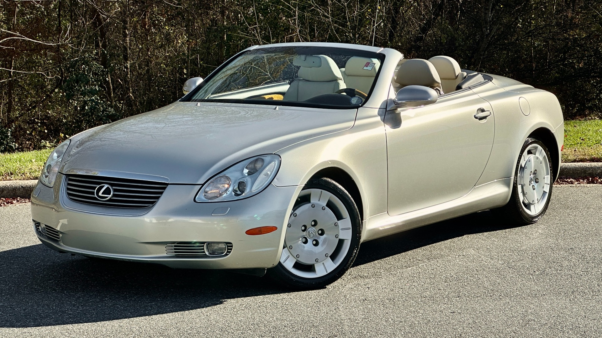 Used 2003 Lexus SC 430 HARD TOP CONVERTIBLE / TAN LEATHER INTERIOR / LOW  MILES / 4.3L V8 ENGINE For Sale ($22,995) | Formula Imports Stock #FC12528