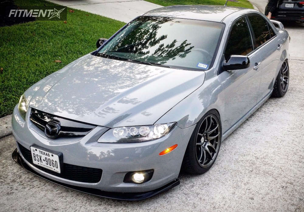 2007 Mazda 6 with 17x9 Vordoven Forme 9 and Federal 255x40 on Coilovers |  250217 | Fitment Industries