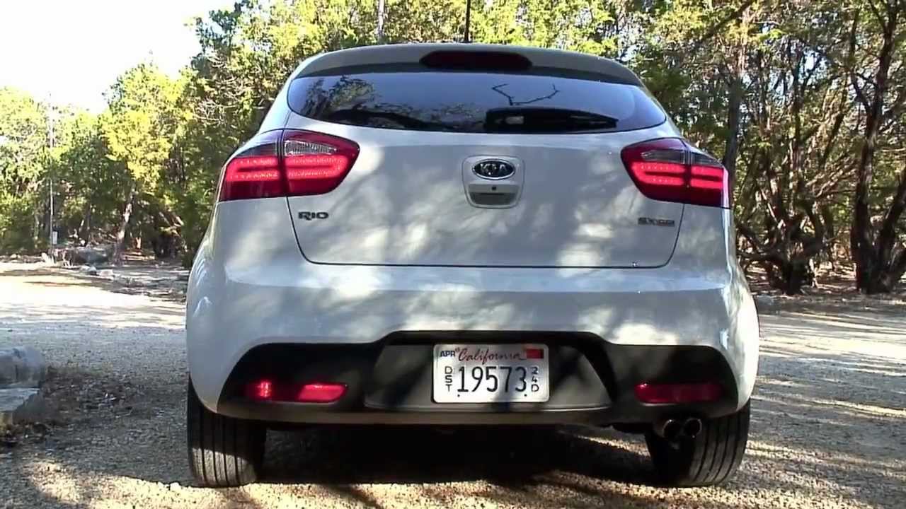 2012 Kia Rio 5-Door SX, Detailed Walkaround - YouTube