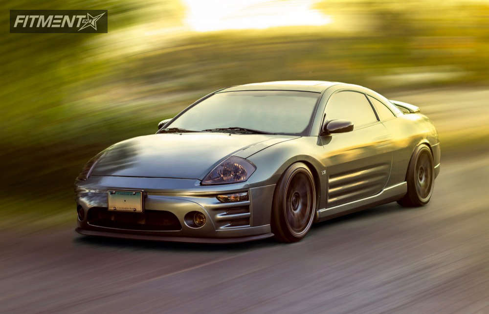 2004 Mitsubishi Eclipse GTS with 19x8.75 XXR 527 and Nitto 235x35 on  Coilovers | 279506 | Fitment Industries