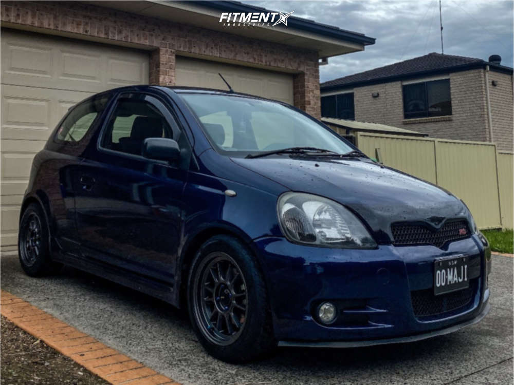 2002 Toyota Echo Base with 15x7.5 Konig Hypergram and Hankook 195x50 on  Lowering Springs | 1951073 | Fitment Industries