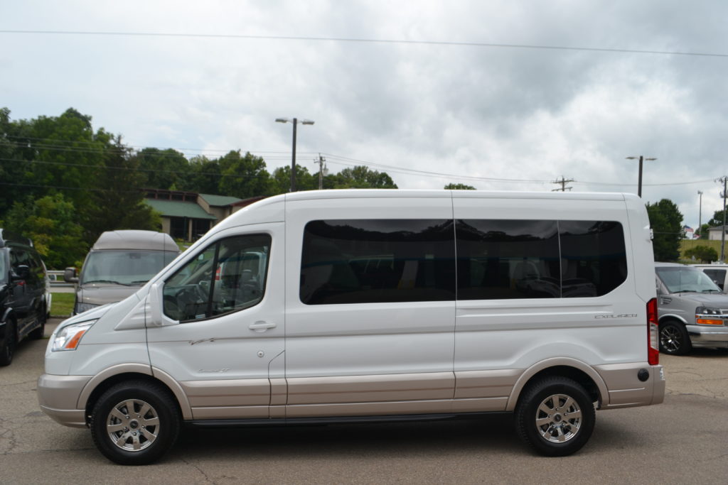 2019 Ford Transit 250 MR 9 Passenger - Explorer Limited SE - Mike Castrucci  Conversion Van Land